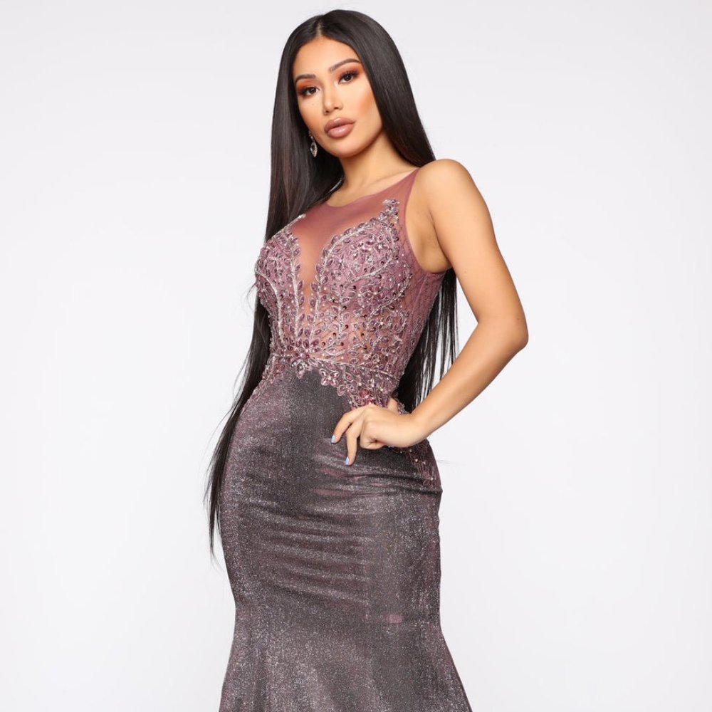 Fashion Nova Letting You In Gown